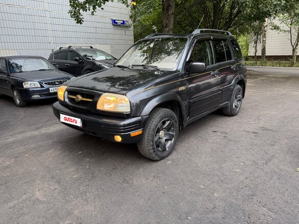 2000 Suzuki Grand Vitara I, чёрный, 450000 рублей