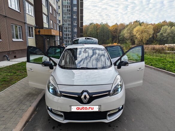2016 Renault Scenic III Рестайлинг 2, белый, 970000 рублей - вид 2