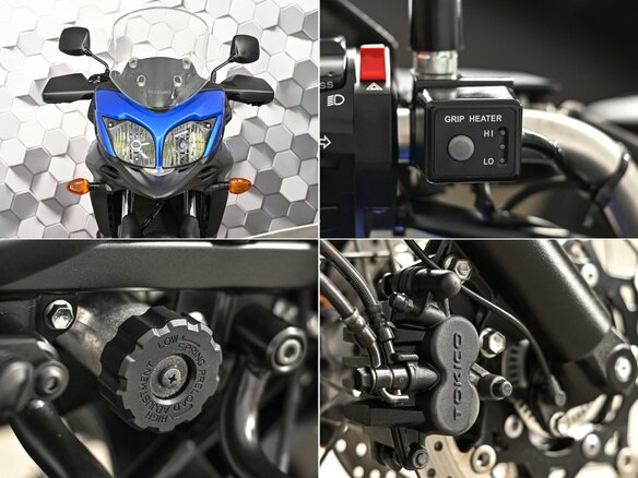 2015 Suzuki V-Strom DL 650, синий, 599000 рублей - вид 9