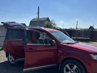 2008 Mitsubishi Outlander II, красный, 1450000 рублей, вид 5
