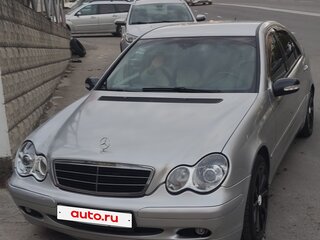 2002 Mercedes-Benz C-Класс 200 II (W203), серебристый, 510000 рублей, вид 2