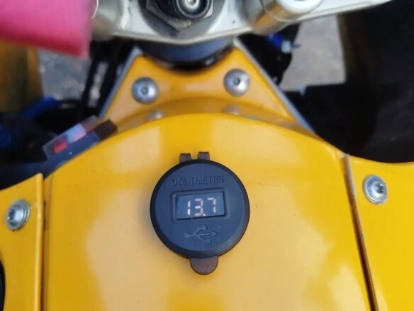2000 BMW F 650 GS, жёлтый - вид 13
