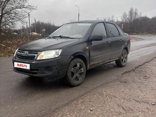 2014 Lada (ВАЗ) Granta I, чёрный, 210000 рублей, вид 1