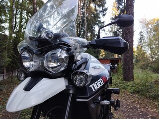 2015 Triumph Tiger 800, белый, 768000 рублей, вид 1