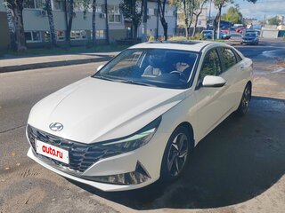 2022 Hyundai Elantra VII (CN7), белый, 1750000 рублей, вид 1