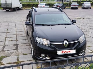 2017 Renault Logan II, чёрный, 1100000 рублей, вид 1