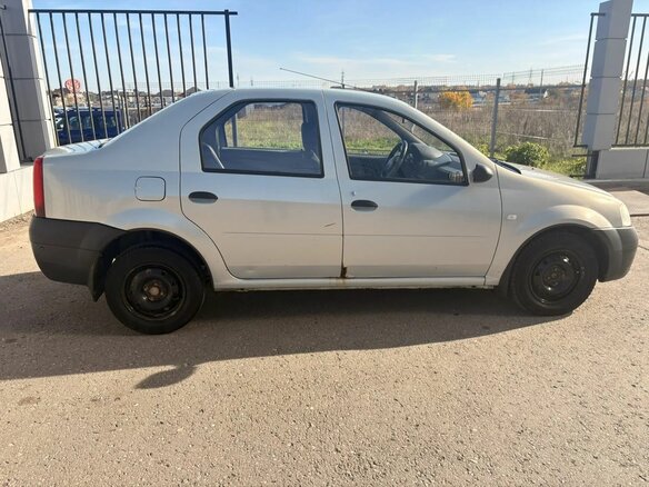 2007 Renault Logan I, серый, 192000 рублей - вид 4