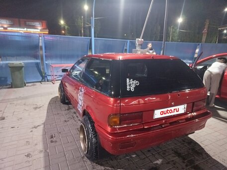1991 Mitsubishi Colt III (C50), красный, 140000 рублей, вид 4