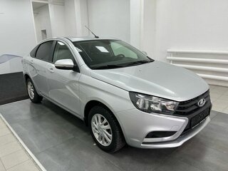 2016 Lada (ВАЗ) Vesta I, серебристый, 780000 рублей, вид 2