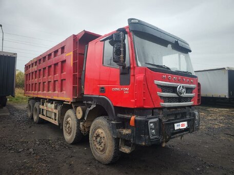 2021 IVECO-Hongyan 8x4 (CQ3406), красный, 1521000 рублей, вид 2