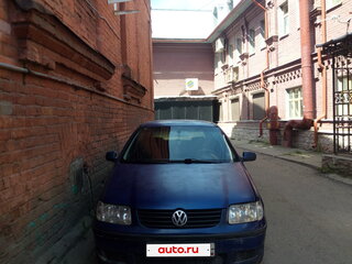 2001 Volkswagen Polo III Рестайлинг, синий, 179000 рублей, вид 3