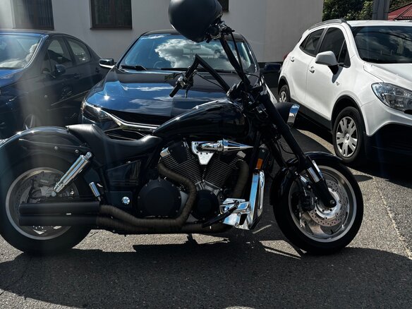 2001 Honda VTX 1800, чёрный, 550000 рублей