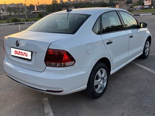2020 Volkswagen Polo V Рестайлинг, белый, 570000 рублей, вид 3