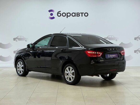 2021 Lada (ВАЗ) Vesta I, чёрный, 1200000 рублей - вид 5