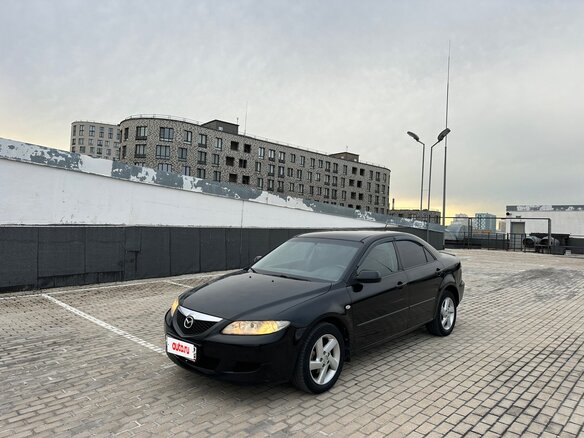 2004 Mazda 6 I (GG), чёрный, 265000 рублей - вид 1
