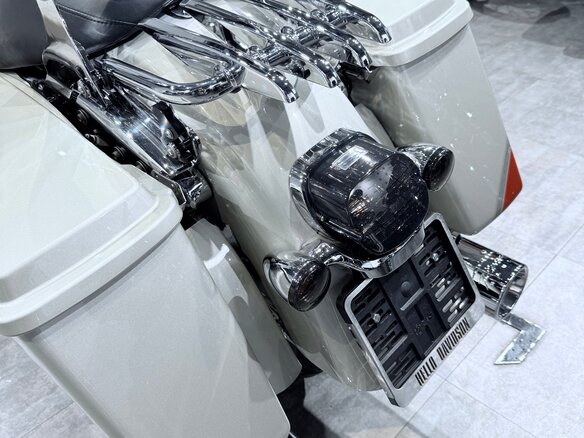 2009 Harley-Davidson CVO Street Glide, оранжевый, 1299000 рублей - вид 20
