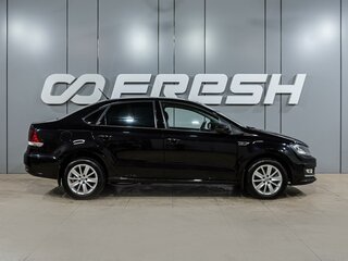 2016 Volkswagen Polo V Рестайлинг, чёрный, 1359000 рублей, вид 5