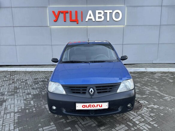 2007 Renault Logan I, синий, 250000 рублей - вид 1