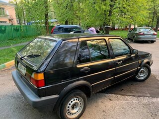 1988 Volkswagen Golf KAT II, чёрный, 140000 рублей, вид 5