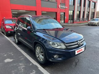 2013 Volkswagen Tiguan I Рестайлинг, синий, 1200000 рублей, вид 2