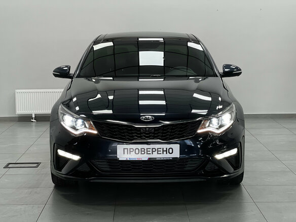 2019 Kia Optima IV Рестайлинг, синий - вид 4