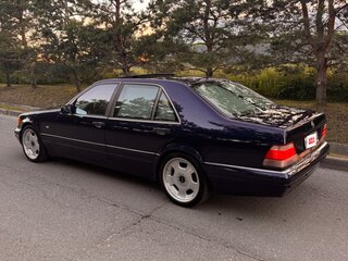 1994 Mercedes-Benz S-Класс 420 III (W140) Рестайлинг, синий, 1500000 рублей, вид 2