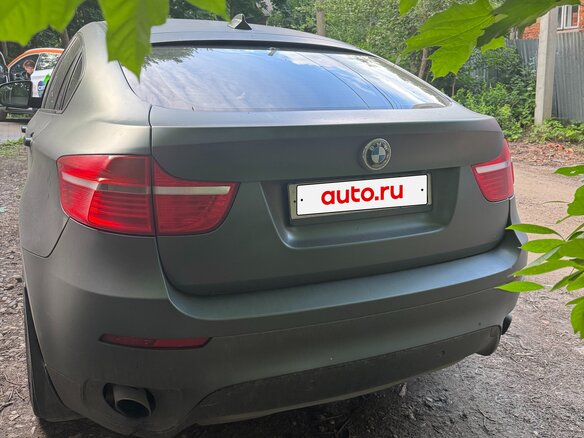 2008 BMW X6 35i 6-speed I (E71), серый - вид 3