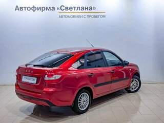 2019 Lada (ВАЗ) Granta I Рестайлинг, красный, 529000 рублей, вид 2