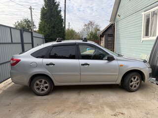 2014 Lada (ВАЗ) Granta I, серебристый, 385000 рублей, вид 2