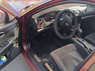 2007 Hyundai Sonata ТагАЗ IV (EF) Рестайлинг, красный, 450000 рублей, вид 4