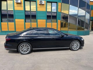 2019 Audi A8 Long 55 TFSI IV (D5), чёрный, 5300000 рублей, вид 4