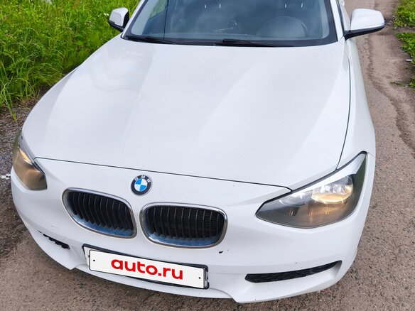 2013 BMW 1 серии 116i II (F20/F21), белый, 1400000 рублей - вид 1