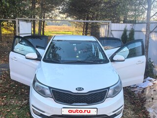 2016 Kia Rio III Рестайлинг, белый, 930000 рублей, вид 2