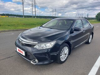 2014 Toyota Camry VII (XV50) Рестайлинг, чёрный, 1859170 рублей, вид 1