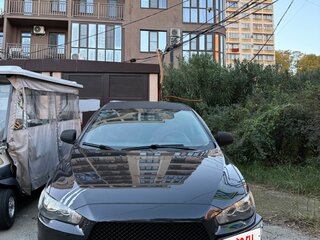 2008 Mitsubishi Lancer X, чёрный, 1000000 рублей, вид 4