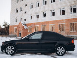 2003 BMW 3 серии 318i IV (E46) Рестайлинг, чёрный, 750000 рублей, вид 3
