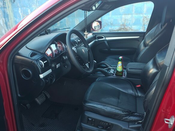 2008 Porsche Cayenne S I Рестайлинг (957), пурпурный, 1460000 рублей - вид 26