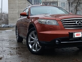 2007 Infiniti FX35 I (S50) Рестайлинг, оранжевый, 1100000 рублей, вид 3