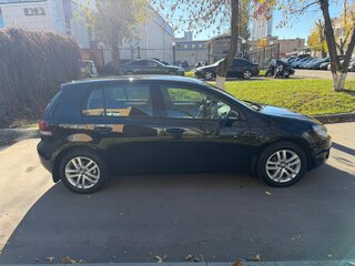 2012 Volkswagen Golf VI, чёрный, 1350000 рублей, вид 4