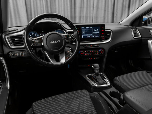 2021 Kia Ceed III Рестайлинг, синий - вид 6