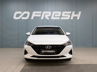2021 Hyundai Solaris II Рестайлинг, белый, 1620000 рублей, вид 3