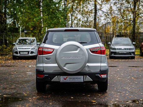 2017 Ford EcoSport II, серебристый, 970000 рублей, вид 4