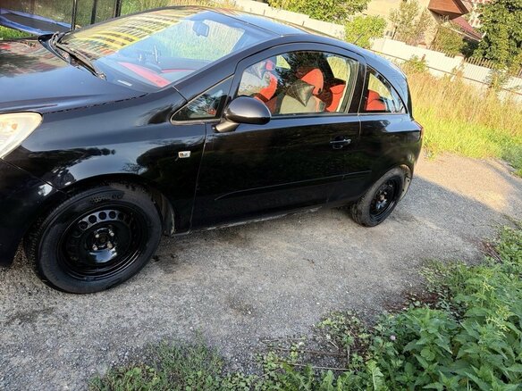2007 Opel Corsa D, чёрный, 400000 рублей - вид 1