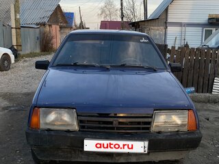 1997 Lada (ВАЗ) 21099, синий, 85000 рублей, вид 1