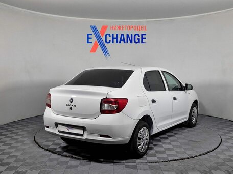 2020 Renault Logan II Рестайлинг, белый, 576000 рублей, вид 5