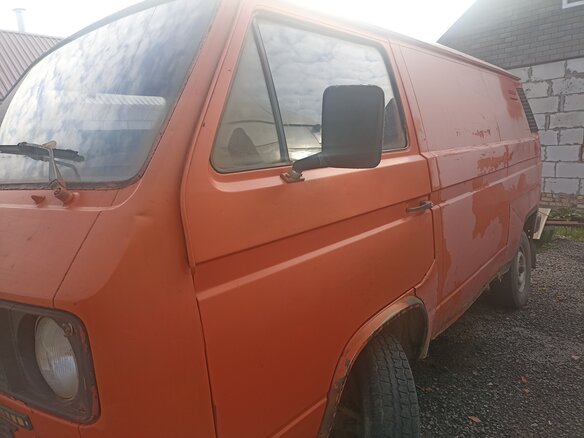 1986 Volkswagen Transporter, оранжевый, 100000 рублей - вид 1