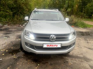 2013 Volkswagen Amarok Double Cab full-time I, серебристый, 2300000 рублей, вид 1