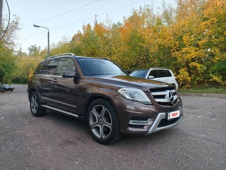 2013 Mercedes-Benz GLK-Класс 300 I (X204) Рестайлинг, коричневый, 2049000 рублей, вид 2