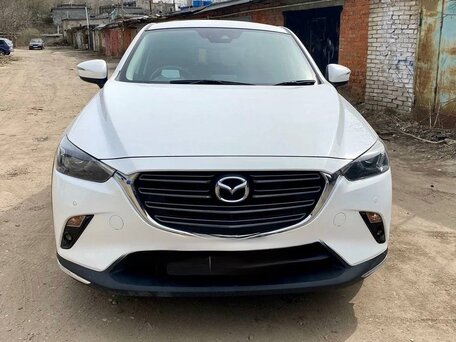 2018 Mazda CX-3 I, белый, 1150000 рублей, вид 2