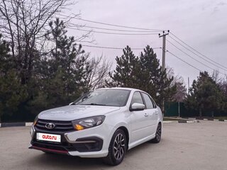2022 Lada (ВАЗ) Granta Drive Active I Рестайлинг, белый, 870000 рублей, вид 1